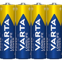 VARTA -4906/TR Pilas domésticas, Batería Batería de un solo uso, AA, Alcalino, 1,5 V, 4 pieza(s), 50,5 mm