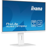 iiyama XUB2797QSU-W2, Monitor LED blanco (mate)