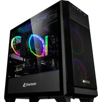 ALTERNATE AGP-SPECIAL-AMD-001, Gaming-PC negro/Transparente