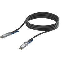 Ubiquiti UACC-DAC-QSFP28-0.5M, Cable negro