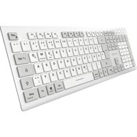 Sharkoon 4044951042340, Teclado blanco