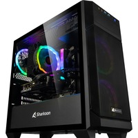 ALTERNATE AGP-SPECIAL-INT-002, Gaming-PC negro/Transparente
