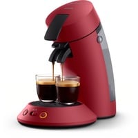 Philips CSA 210/90, Cafetera monodosis rojo oscuro/Negro