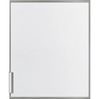 Bosch KFZ10AX0 accesorio o pieza de frigorífico/congelador Puerta frontal Gris, Blanco, Panel de la puerta blanco/Plateado, Puerta frontal, Bosch, Nevera, Gris, Blanco, Aluminio, 589 mm