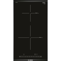 Bosch PIB375FB1E hobs Negro, Acero inoxidable Integrado Con placa de inducción 2 zona(s), Calentador autárquico negro, Negro, Acero inoxidable, Integrado, Con placa de inducción, Vidrio y cerámica, 2 zona(s), 2 zona(s)