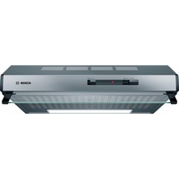 Bosch Serie 2 DUL62FA51 campana De pared Acero inoxidable 250 m³/h D, Campana extractora acero fino, 250 m³/h, Canalizado, E, E, D, 68 dB