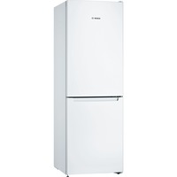 Bosch Serie 2 KGN33NWEB nevera y congelador Independiente 282 L E Blanco, Combi blanco, 282 L, Antiescarcha (nevera), SN-T, 11 kg/24h, E, Blanco