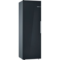 Bosch Serie 4 KSV36VBEP frigorífico Independiente 346 L E Negro, Refrigerador de espacio completo negro, 346 L, SN-T, 39 dB, E, Negro