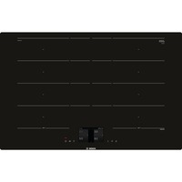 Bosch Serie 8 PXY801KW1E hobs Negro Integrado Con placa de inducción 4 zona(s), Calentador autárquico negro, Negro, Integrado, Con placa de inducción, Vidrio y cerámica, 4 zona(s), 4 zona(s)