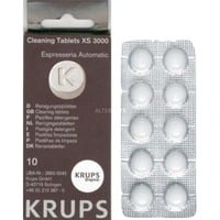 Krups XS300010 limpieza de electrodoméstico Cafeteras, Pastillas detergentes Cafeteras, Tablet, Ampolla, 10 pieza(s)