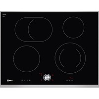 Neff TTT1776N Negro Integrado Cerámico 4 zona(s), Calentador autárquico negro/Acero fino, Negro, Integrado, Cerámico, Vidrio y cerámica, 4 zona(s), 4 zona(s)