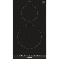 Siemens EH375FBB1E hobs Negro Integrado Con placa de inducción 2 zona(s), Calentador autárquico negro, Negro, Integrado, Con placa de inducción, Vidrio y cerámica, 2 zona(s), 2 zona(s)