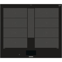 Siemens EX675JYW1E hobs Negro Integrado Con placa de inducción 4 zona(s), Calentador autárquico negro, Negro, Integrado, Con placa de inducción, Vidrio y cerámica, 4 zona(s), 4 zona(s)