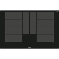 Siemens EX801KYW1E hobs Negro Integrado Con placa de inducción 4 zona(s), Calentador autárquico negro, Negro, Integrado, Con placa de inducción, Vidrio y cerámica, 4 zona(s), 4 zona(s)