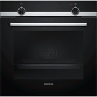 Siemens iQ100 HB510ABR1 horno 71 L A Negro, Acero inoxidable negro, Medio, Horno eléctrico, 71 L, 71 L, 50 - 275 °C, 275 °C