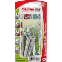 fischer UX 8x50 WH K, Pasador gris claro