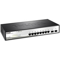 D-Link DGS-1210-10 switch Gestionado L2 Gigabit Ethernet (10/100/1000) 1U Negro, Gris, Interruptor/Conmutador Gestionado, L2, Gigabit Ethernet (10/100/1000), Bidireccional completo (Full duplex), Montaje en rack, 1U