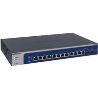 Netgear XS512EM Gestionado L2 10G Ethernet (100/1000/10000) 1U Azul, Gris, Interruptor/Conmutador Gestionado, L2, 10G Ethernet (100/1000/10000), Montaje en rack, 1U