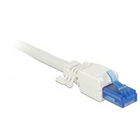 DeLOCK 86417 conector RJ-45 Azul, Blanco, Enchufe blanco, RJ-45, Azul, Blanco, Cat6a, U/UTP (UTP), 18 mm, 52,8 mm