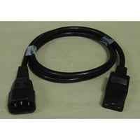 goobay 50081, Cable alargador negro, Minorista