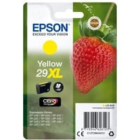 Epson Strawberry Singlepack Yellow 29XL Claria Home Ink, Tinta Alto rendimiento (XL), Tinta a base de pigmentos, 6,4 ml, 450 páginas, 1 pieza(s)