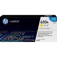 HP Cartucho de tóner original LaserJet 650A amarillo 15000 páginas, Amarillo, 1 pieza(s)