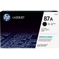 HP Cartucho de tóner original LaserJet 87A negro 8550 páginas, Negro, 1 pieza(s)