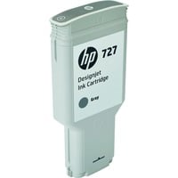 HP Cartucho de tinta DesignJet 727 gris de 300 ml Tinta a base de colorante, 300 ml, 1 pieza(s)