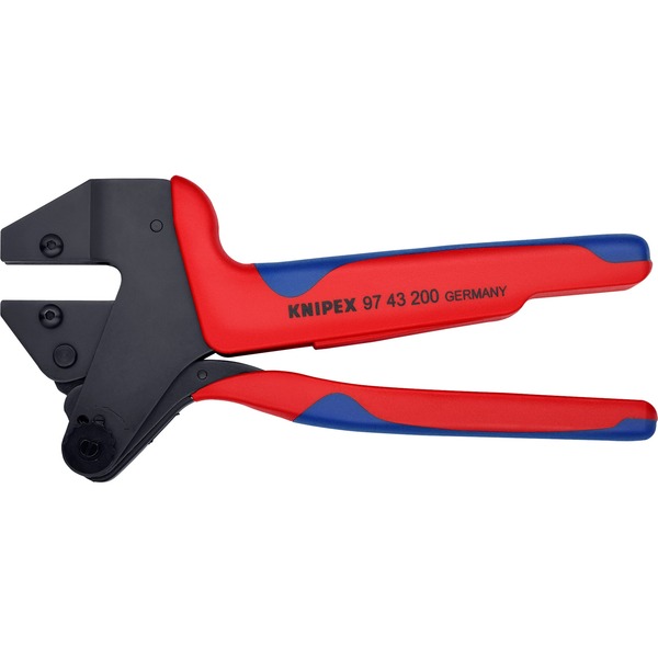 Knipex 97 43 200 Crimpadora rojo/Azul