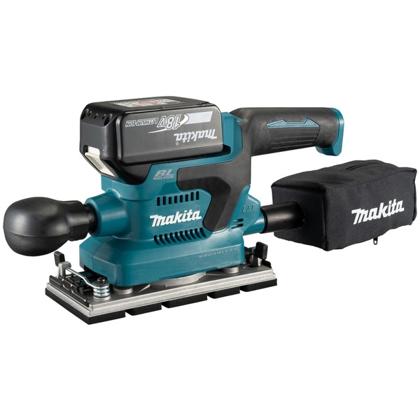 Makita DBO382Z Lijadora orbital azul/Negro