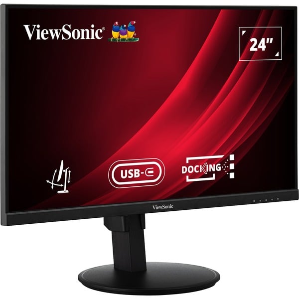 ViewSonic VS20137(VG2409U-2) Monitor LED negro (mate)