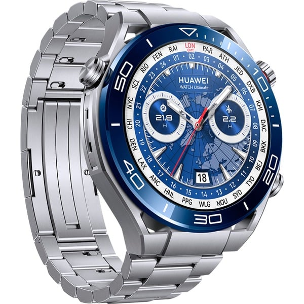 Huawei Watch Ultimate SmartWatch plateado/Azul