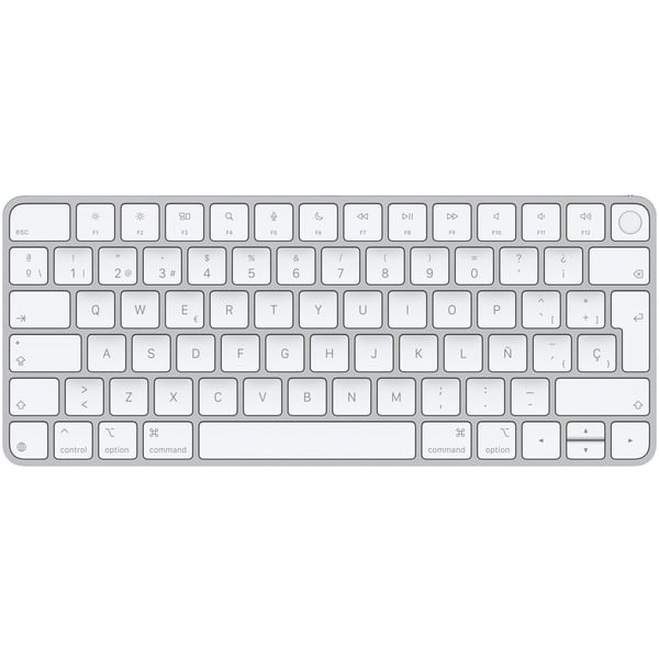 Apple MXCK3Y/A Teclado plateado/blanco