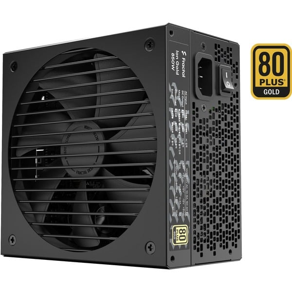 Fractal Design Ion Gold 850W unidad de fuente de alimentación 24-pin ATX ATX Negro Fuente de alimentación de PC negro 850 W 100 - 240 V 50/60 Hz 10 A 120 W 22 A