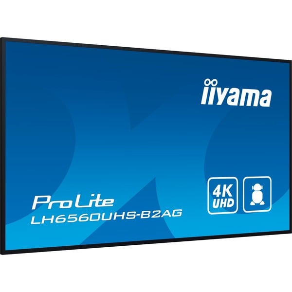 iiyama LH6560UHS-B2AG Pantalla de gran formato negro (mate)