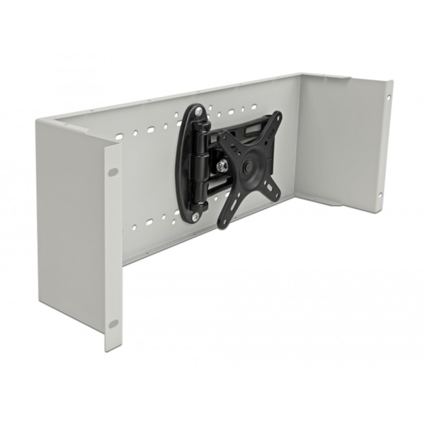 DeLOCK 42640 accesorio para soporte de monitor gris Brazo de soporte regulable para pantalla plana Gris 10 kg 50 x 50,75 x 75,100 x 100 482,6 mm 142 mm