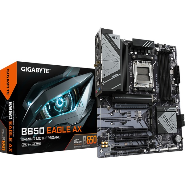 GIGABYTE B650 EAGLE AX Placa base negro/Gris