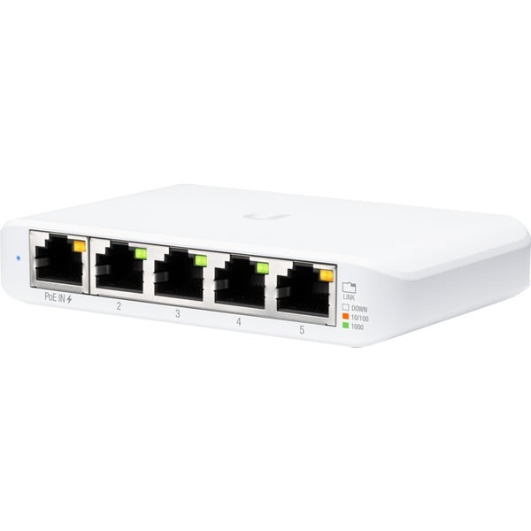 Ubiquiti UniFi USW Flex Mini Gestionado L2 Gigabit Ethernet (10/100/1000) Energía sobre Ethernet (PoE) Blanco Interruptor/Conmutador blanco Gestionado L2 Gigabit Ethernet (10/100/1000) Energía sobre Ethernet (PoE)