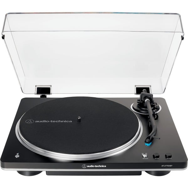 Audio Technica AT-LP70XBTBS Tocadiscos negro/Plateado