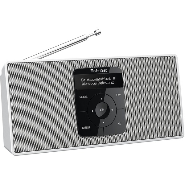 TechniSat 0001/3911 Radio blanco