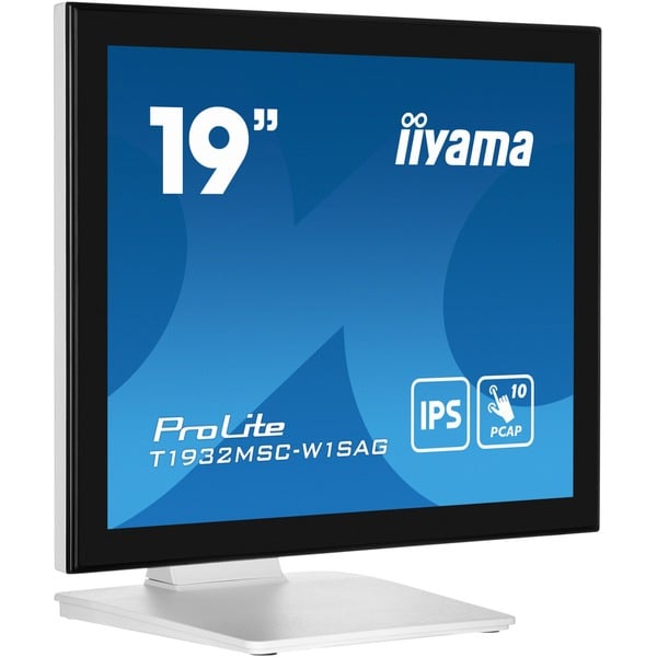 iiyama T1932MSC-W1SAG Monitor LED blanco (mate)