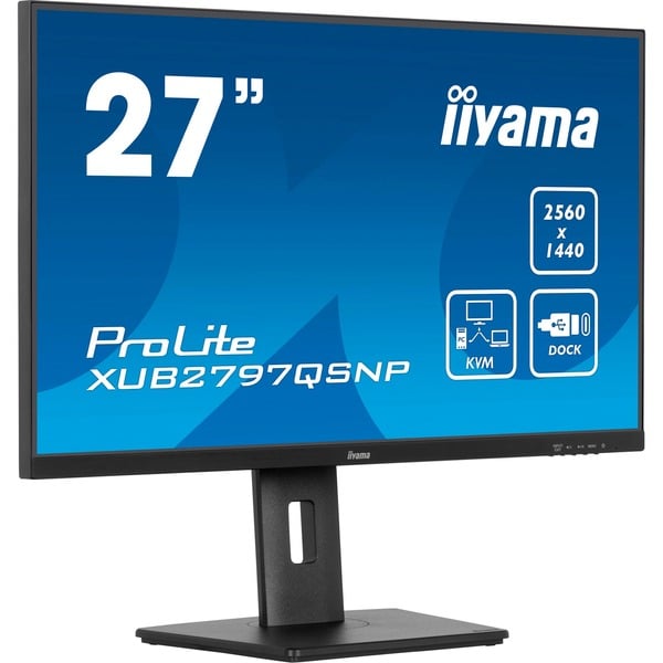 iiyama XUB2797QSNP-B1 Monitor LED negro (mate)