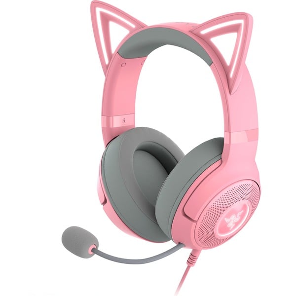 Razer RZ04-04730100-R3M1 Auriculares para gaming rosa neón