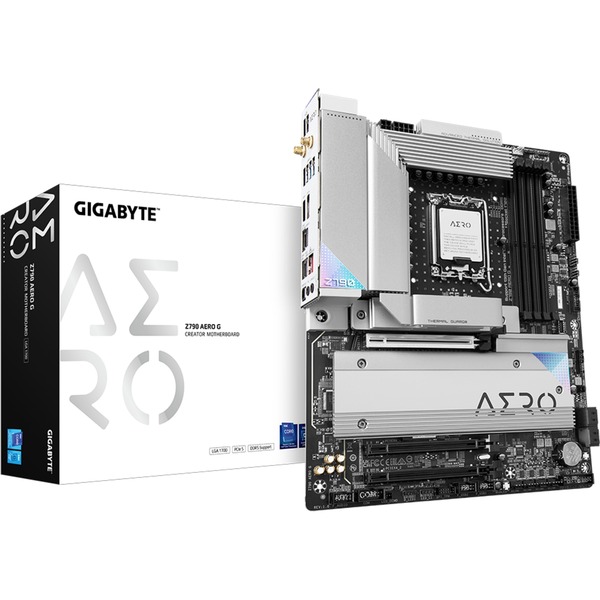 GIGABYTE Z790 AERO G Placa base plateado