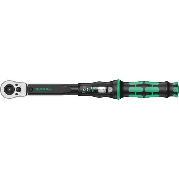 Wera Click-Torque C 2 Push R/L Llave de torsión negro/Verde