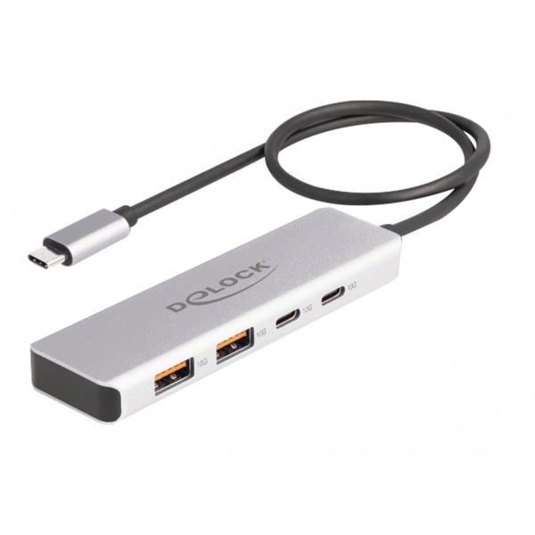 DeLOCK 64230 Hub USB gris