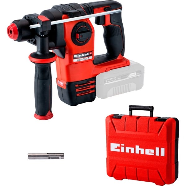 Einhell HEROCCO Martillos perforadores Martillo perforador rojo/Negro Negro Rojo 2 cm 2,2 J 5500 ppm Batería 18 V