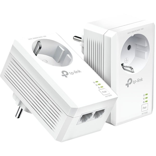 TP-Link TL-PA7027P KIT router inalámbrico PowerLAN blanco TP-LINK TL-PA7027P KIT