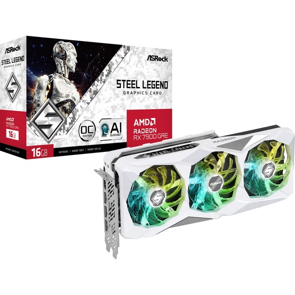 ASRock 90-GA51ZZ-00UANF Tarjeta gráfica blanco