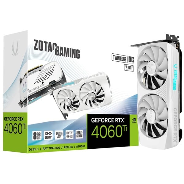 ZOTAC ZT-D40610Q-10M Tarjeta gráfica blanco